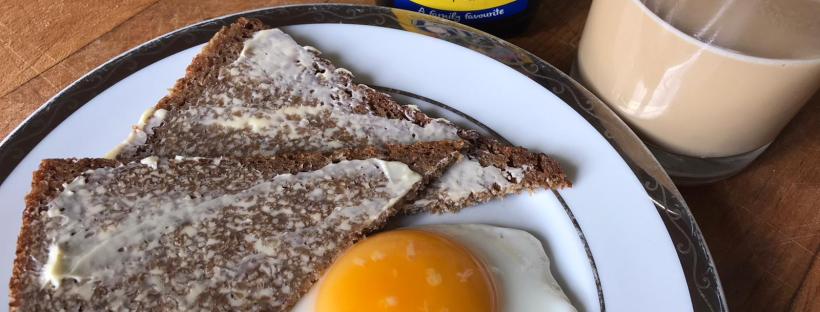 James Bond food breakfast in Slovenia