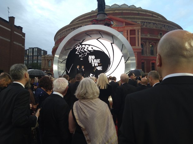 James Bond food No Time to Die premiere