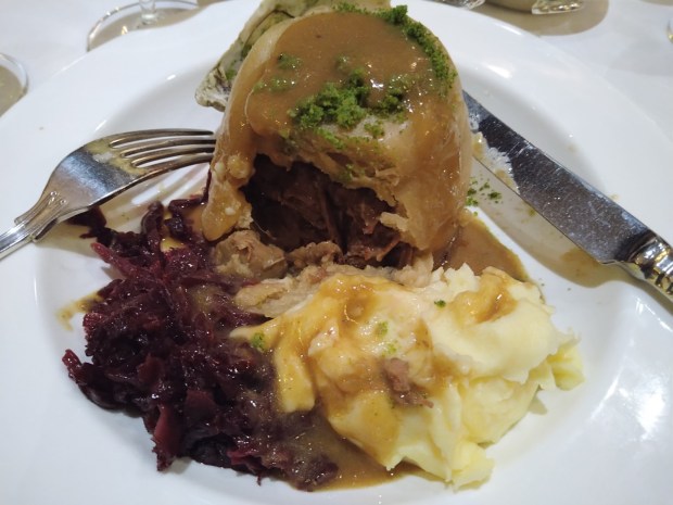 Steak and kidney pudding
