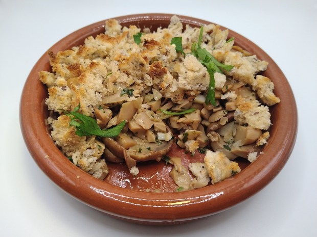 James Bond food cepes a la Bordelaise